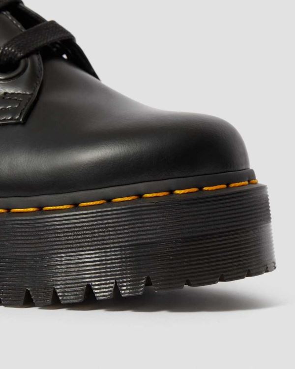 Tenis De Plataforma Dr Martens Holly Cuero Para Mujer DR0546A